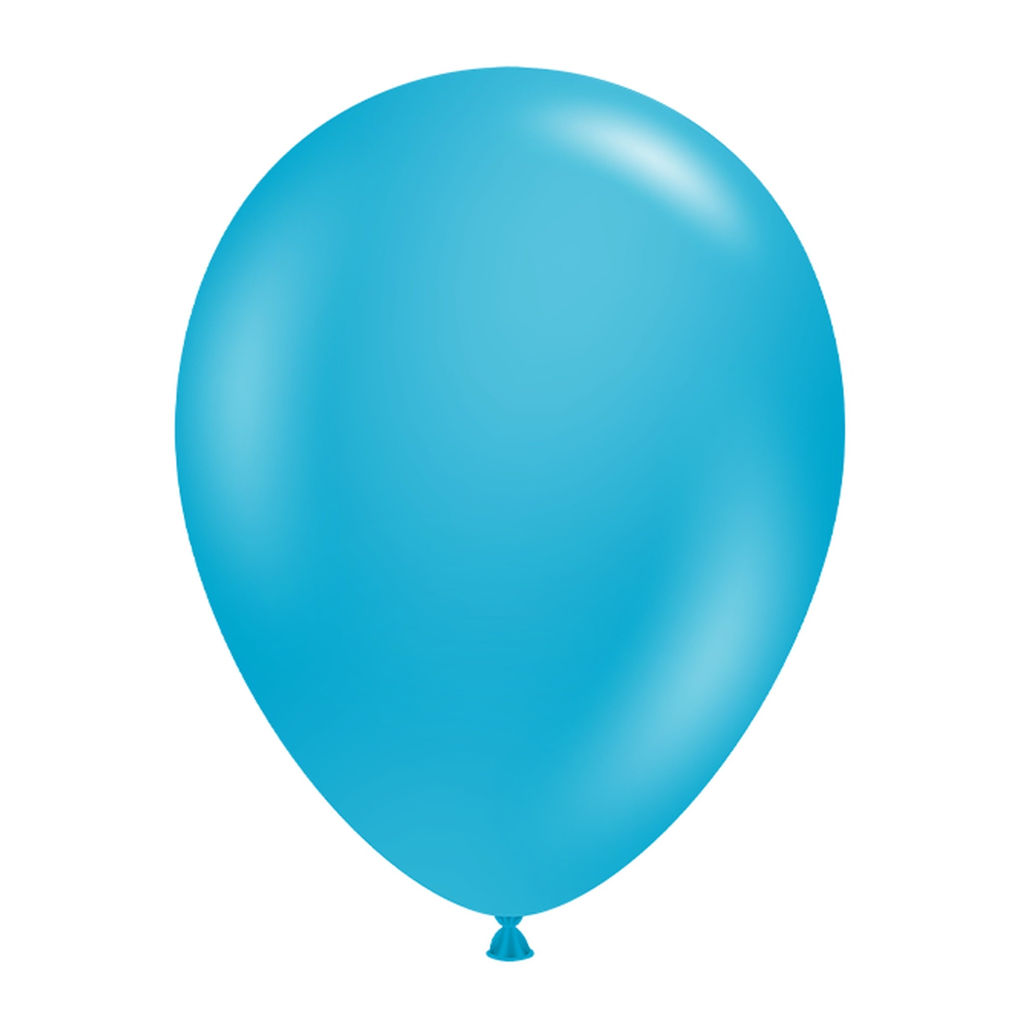 Tuftex Turquoise 100ct Latex Balloon 11"